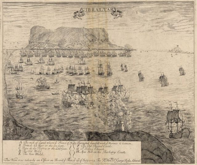 Capture of Gibraltar.