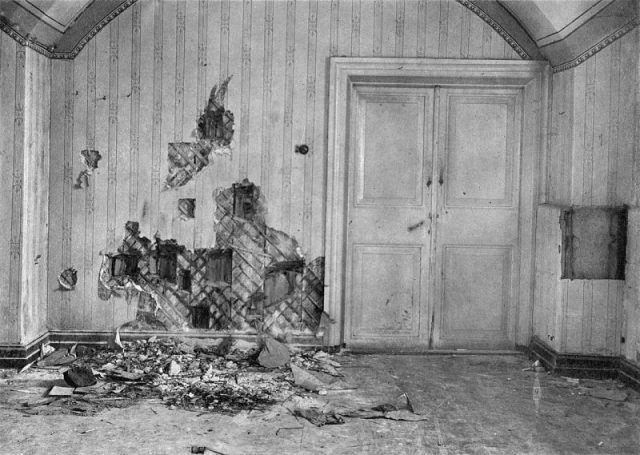 The basement where the Romanov family was killed.