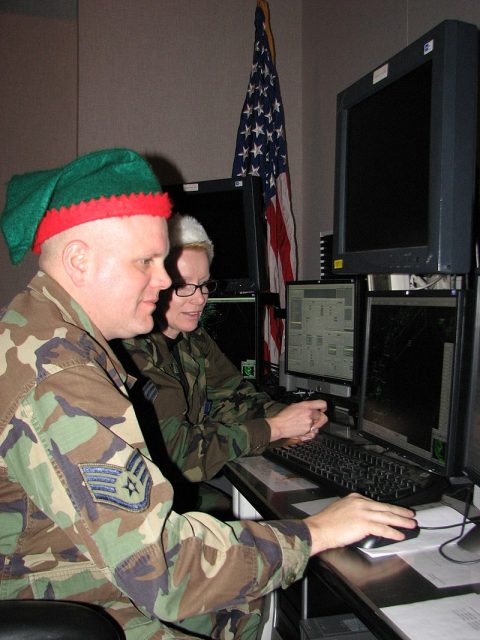 Air Guard’s Northeast Air Defense Sector provide support for NORAD’s annual Christmas Eve mission.