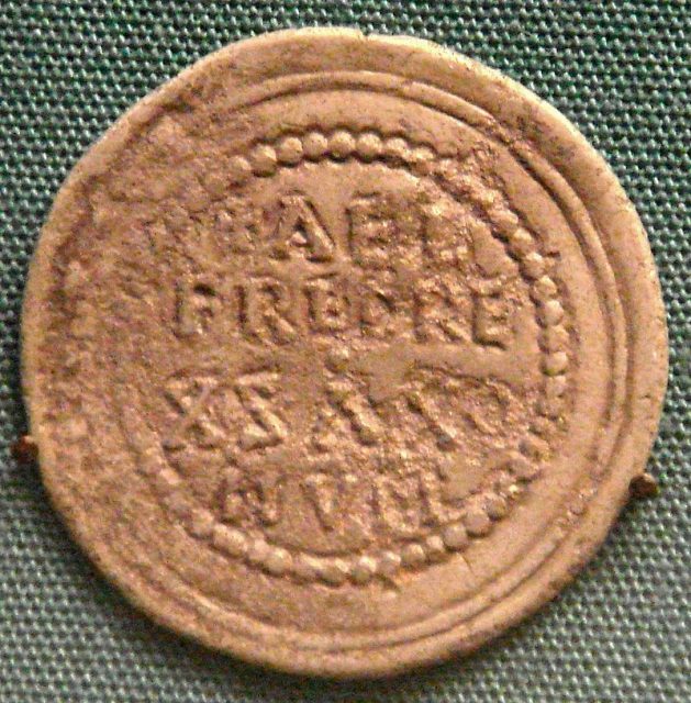 Alfred the Great silver offering penny, 871–899