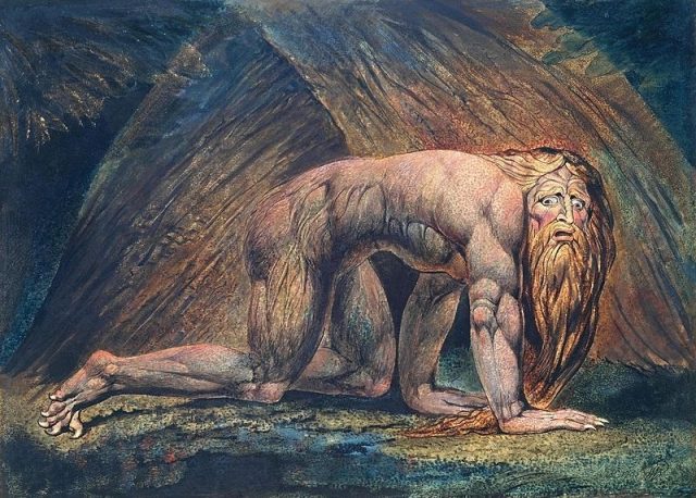 Nebuchadnezzar II by William Blake