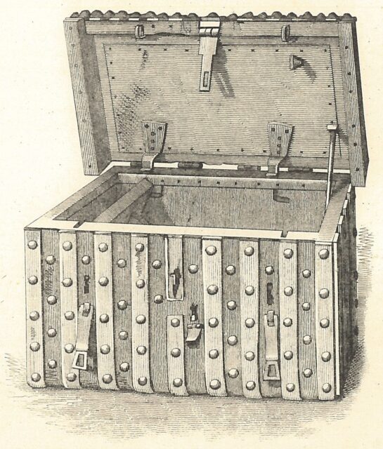 Illustration of the Domesday Chest