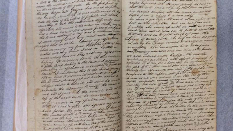Christopher Hawkins' Revolutionary War journal (Museum of the American Revolution)