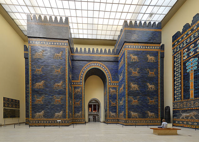 Ishtar Gate on display