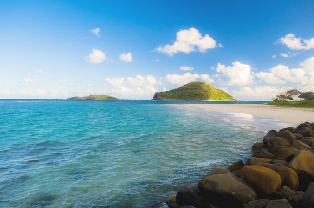 Ninth Island is just one of many beautiful islands that lie off the Tasmanian coast.