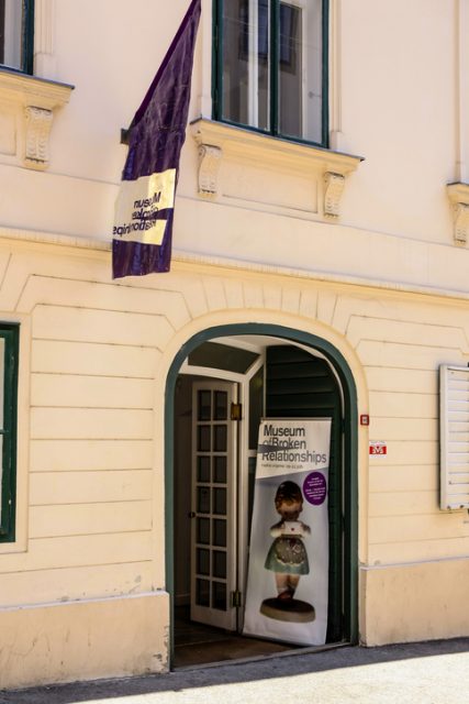 The Museum of Broken Relationships (Croatian: Muzej prekinutih veza) is a museum in Zagreb, Croatia, dedicated to failed love relationships.
