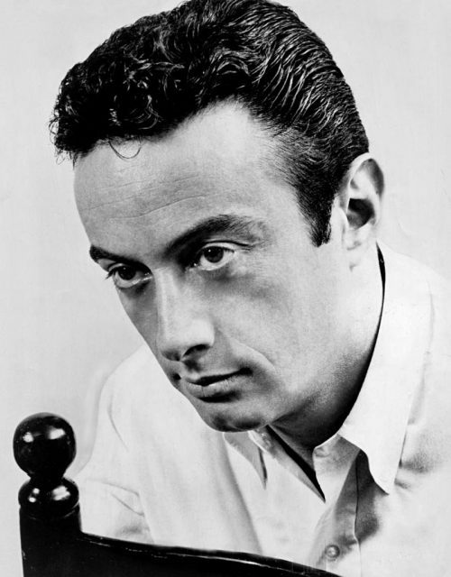 Lenny Bruce, head-and-shoulders portrait.