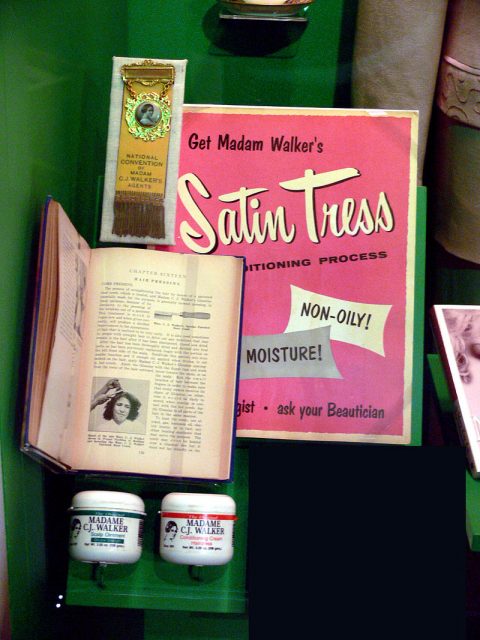 Madam C.L.J. Walker items, The Women’s Museum, Dallas, Texas.