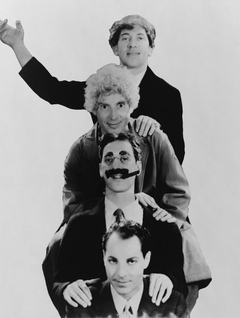 The Marx Brothers in 1931.