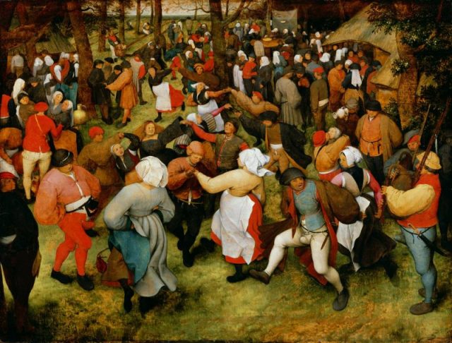De Bruiloft Dans by Pieter Bruegel the Elder, c.1566.