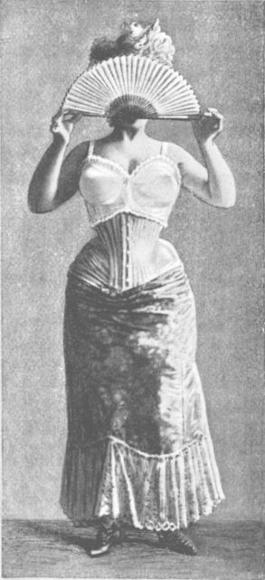 Bodice (French: brassière) from 1900.