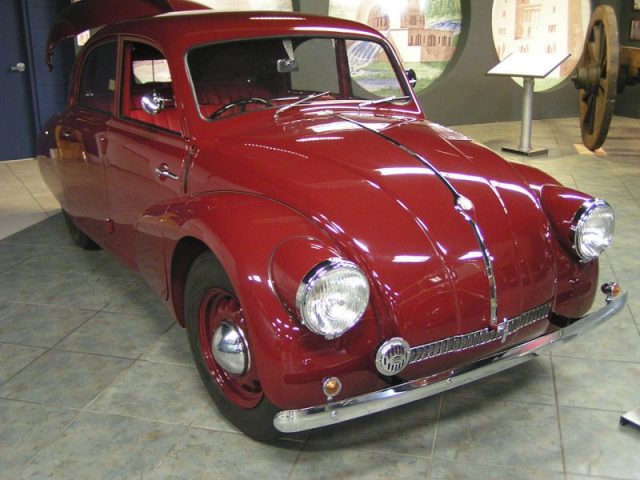 Tatra 97, which was later copied as the VW Beetle. Photo by dave_7 – Flickr CC BY-SA 2.0
