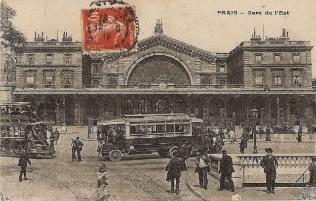 Gare De l’Est, Paris.