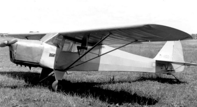 Taylorcraft C/2, impressed by the RAF in September 1941. Photo by RuthAS CC BY 3.0