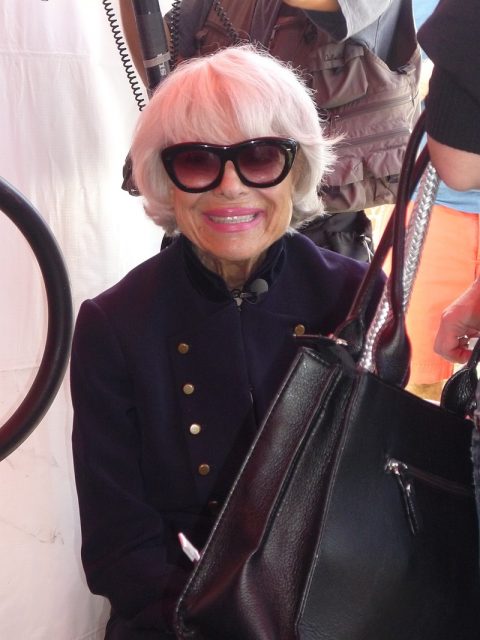 Carol Channing in 2009. Photo by Greg Hernandez CC BY 2.0