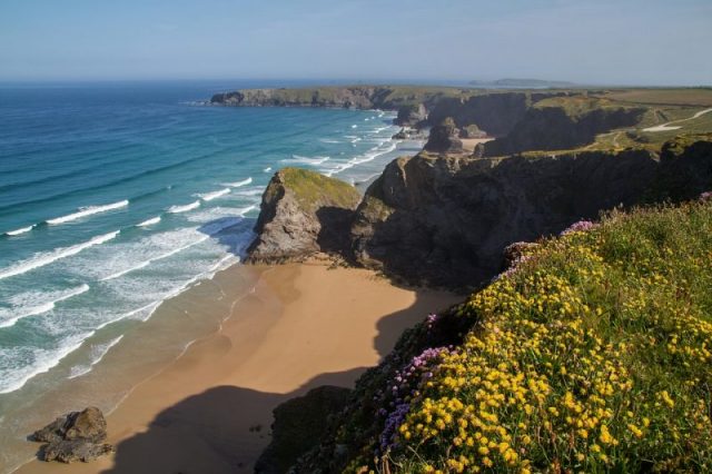 Atlantic coast of Cornwall.
