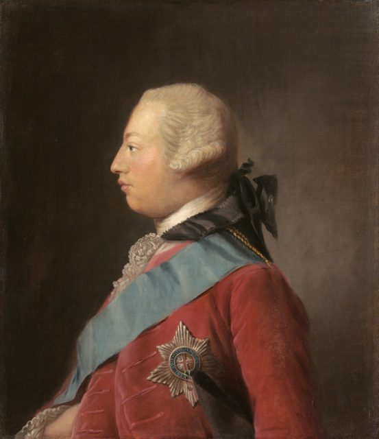 George III by Allan Ramsay, 1762.