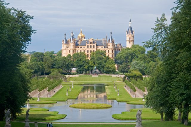 Schwerin Castle, Mecklenburg-Vorpommern state, northern Germany.