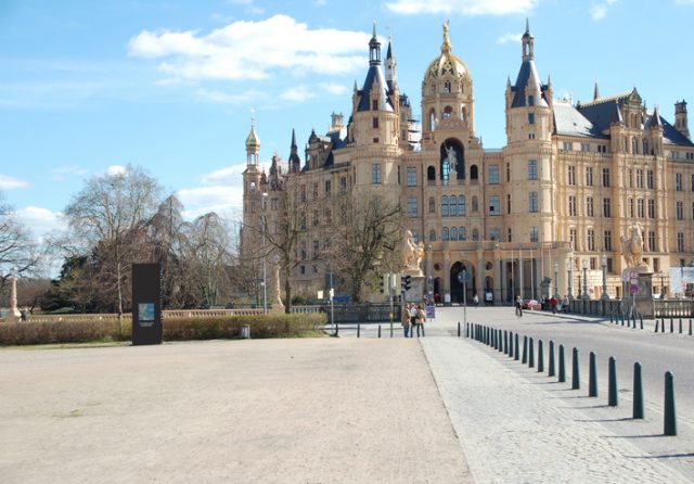 The wonderful castle in Schwerin, capital city of Mecklenburg-Vorpommern.