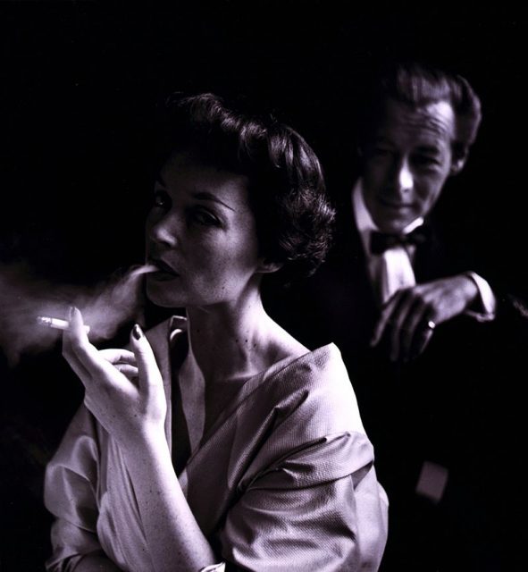 Lilli Palmer & Rex Harrison by Toni Frissell, 1950.