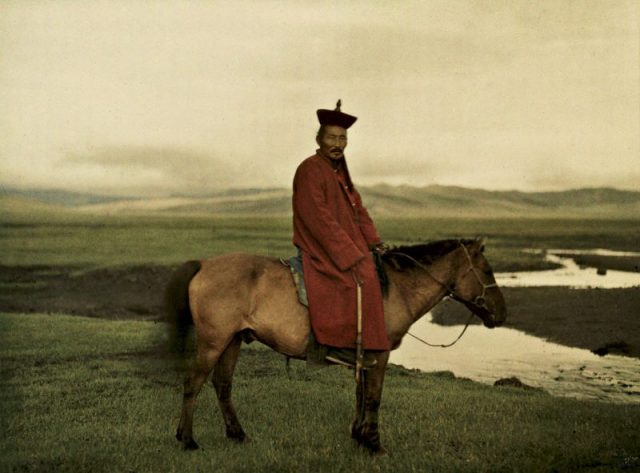 Buddhist lama, Mongolia, 1913.