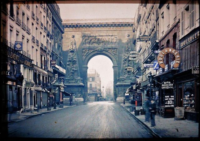 Porte Saint-Denis, Paris, 1914.