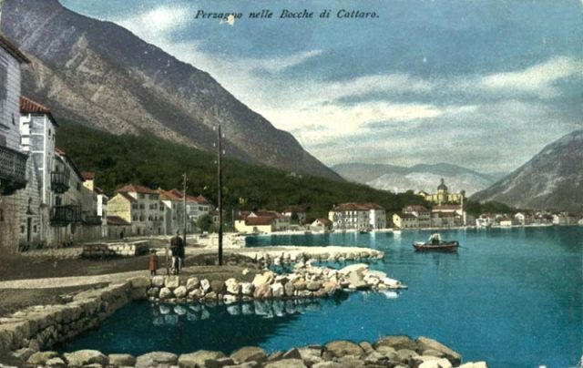 Postcard of , Kotor (Cattaro), Austro-Hungary, 1912.