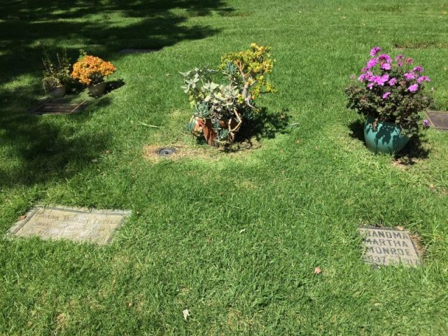 Roy Orbison’s grave. Photo by Ben Churchill CC BY 2.0