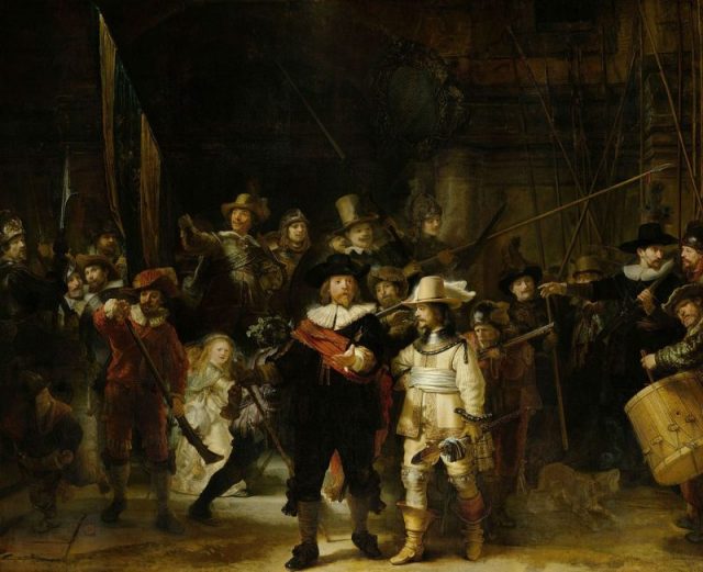 The Night Watch by Rembrandt van Rijn.