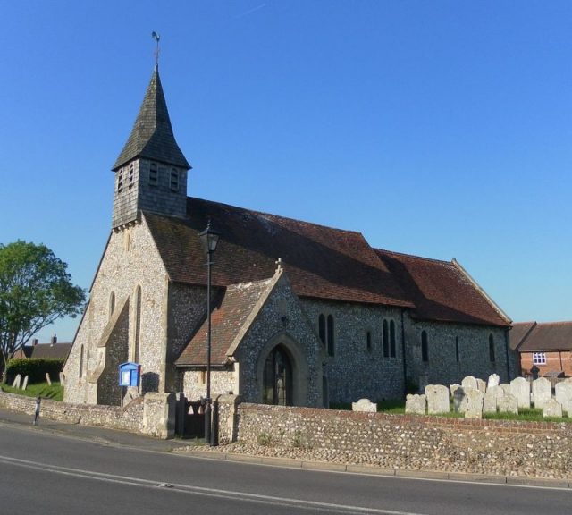 Church of St. Nicholas at Lavant, West Sussex, England.