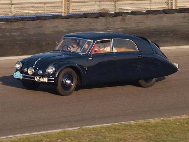 Tatra 77a at the Circuit Park Zandvoort in the Netherlands.