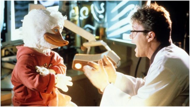 Scene from Howard the Duck. Photo by Getty Images