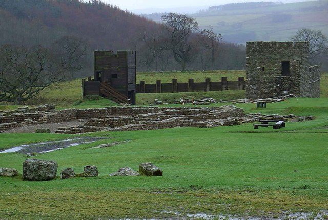 Vindolanda fort. Photo by Bill Cresswell CC BY-SA 2.0