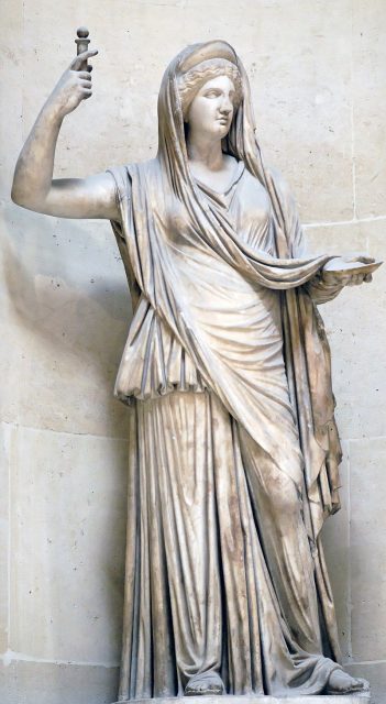 Hera Campana. Marble, Roman copy of a Hellenistic original, 2nd century AD.