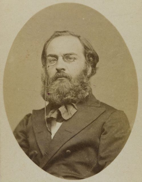 Raoul Rigault. Photo, before 1871.