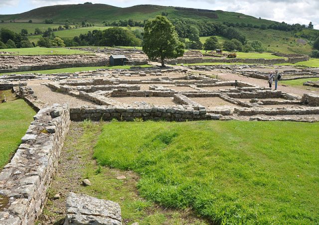 Vindolanda overview. Photo by Nilfanion CC BY-SA 3.0