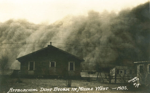 Dust Bowl in Kansas