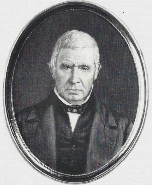 Eli Terry Sr. (1772 – 1852). Photo Courtesy of the PlymouthHistorical Society