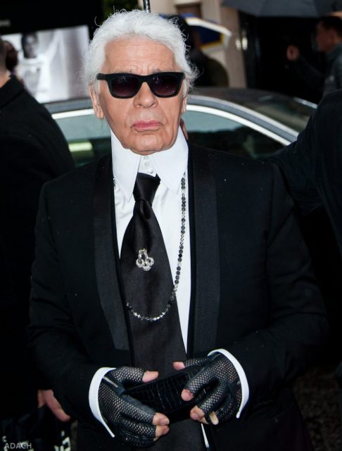 Fendi store opening – Karl Lagerfeld. Photo by Christopher William Adach CC BY-SA 2.0