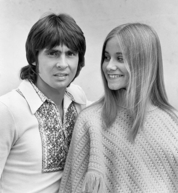 Davy Jones and Maureen McCormick