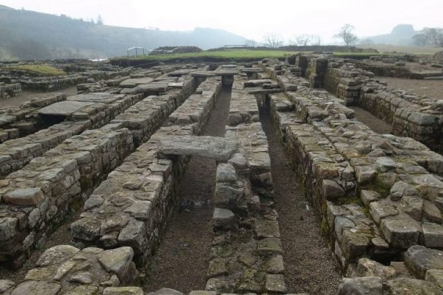 Granary and stores, Vindolanda. Photo by CC BY-SA 4.0