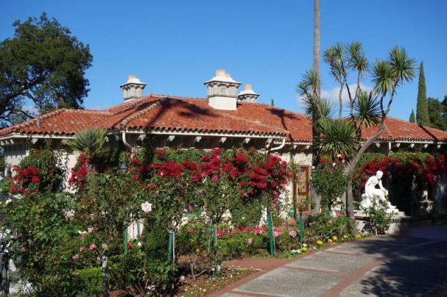 Spanish style guest house, designed by Julia Morgan.