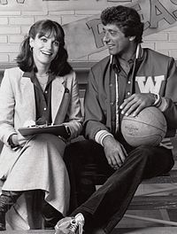 Gwynne Gilford and Namath on The Waverly Wonders in 1978