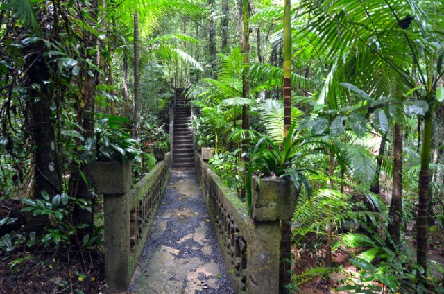 Paronella Park in the tropical north of Queensland, Australia.