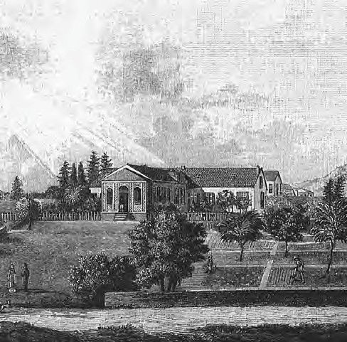 Longwood was Napoleon’s residence on Saint Helena from 1815 until his death six years later