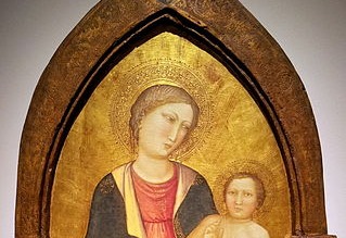 Mariotto di Nardo, Madonna of Humility (detail)