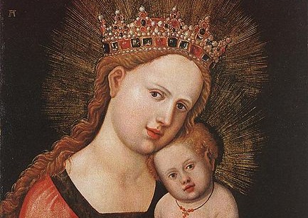 Albrecht Altdorfer – Mary with the Child (Detail)
