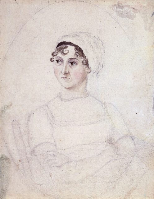 Portrait of Jane Austen, c. 1810