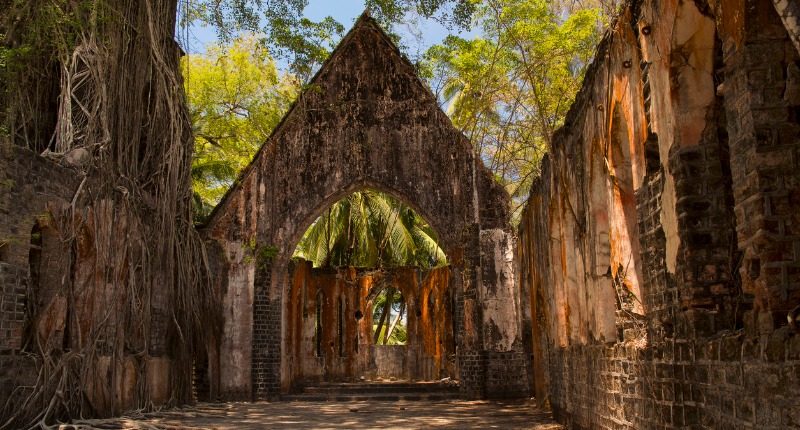 Abandoned spaces on Andaman island