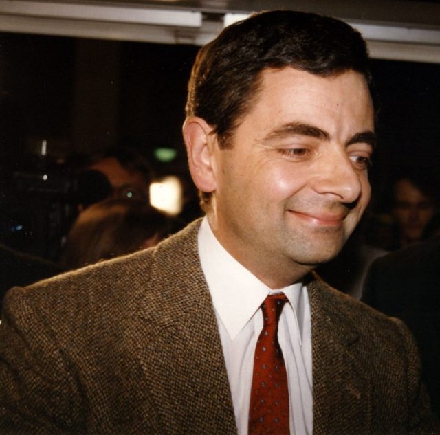 Rowan Atkinson portraying Mr. Bean in August 1997. Photo by Gerhard Heeke CC BY-SA 3.0